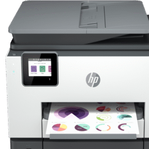 Refurbished Printer,  Color, Printer-for-Small Medium Business, Print, Copy, scan, fax, Touchscreen and  Smart Advance Scan